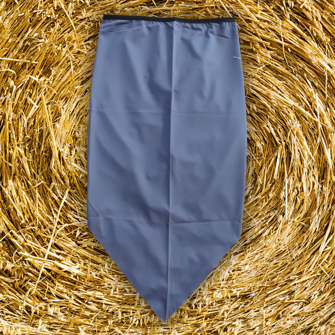 UPF50+ V-Neck Face Mask Scarf - Plain Colour