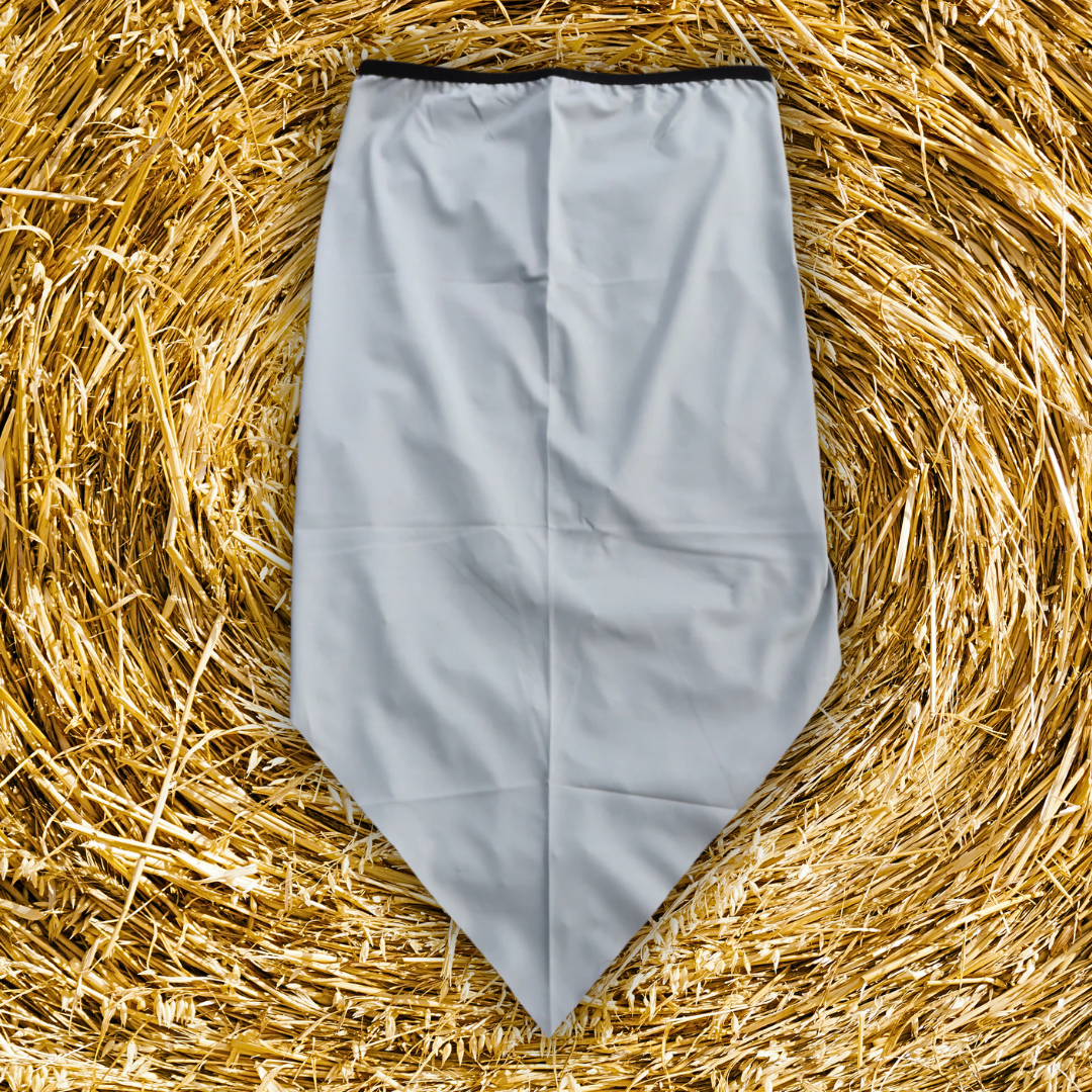 UPF50+ V-Neck Face Mask Scarf - Plain Colour