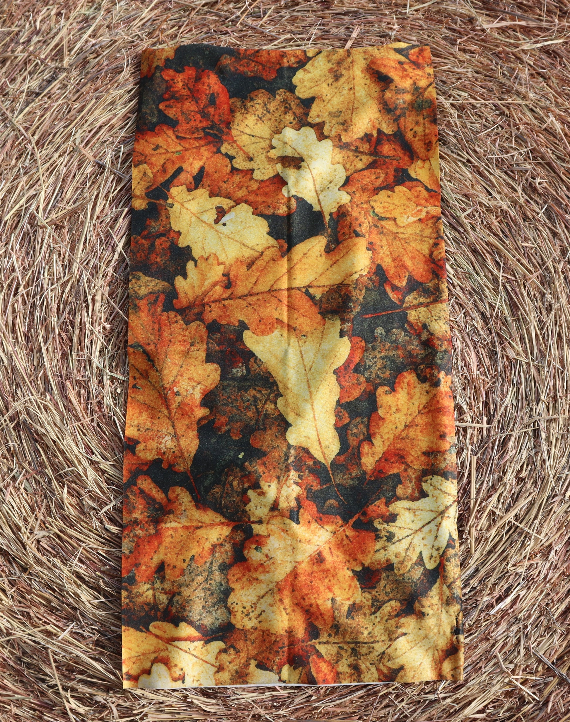 UV Protection Tube Scarf - Autum leaves 2