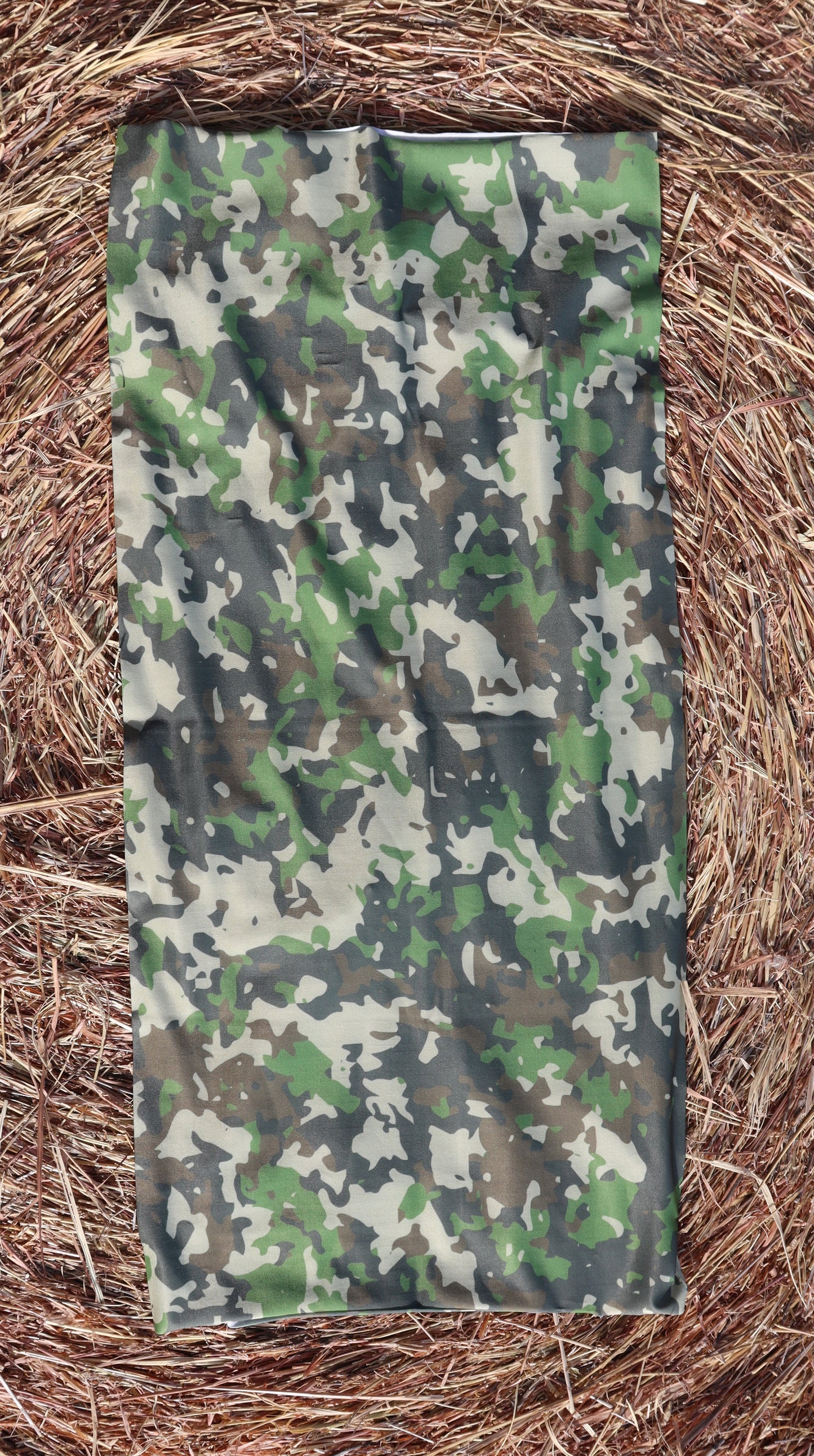 UV Protection Tube Scarf - Green Camouflage 2