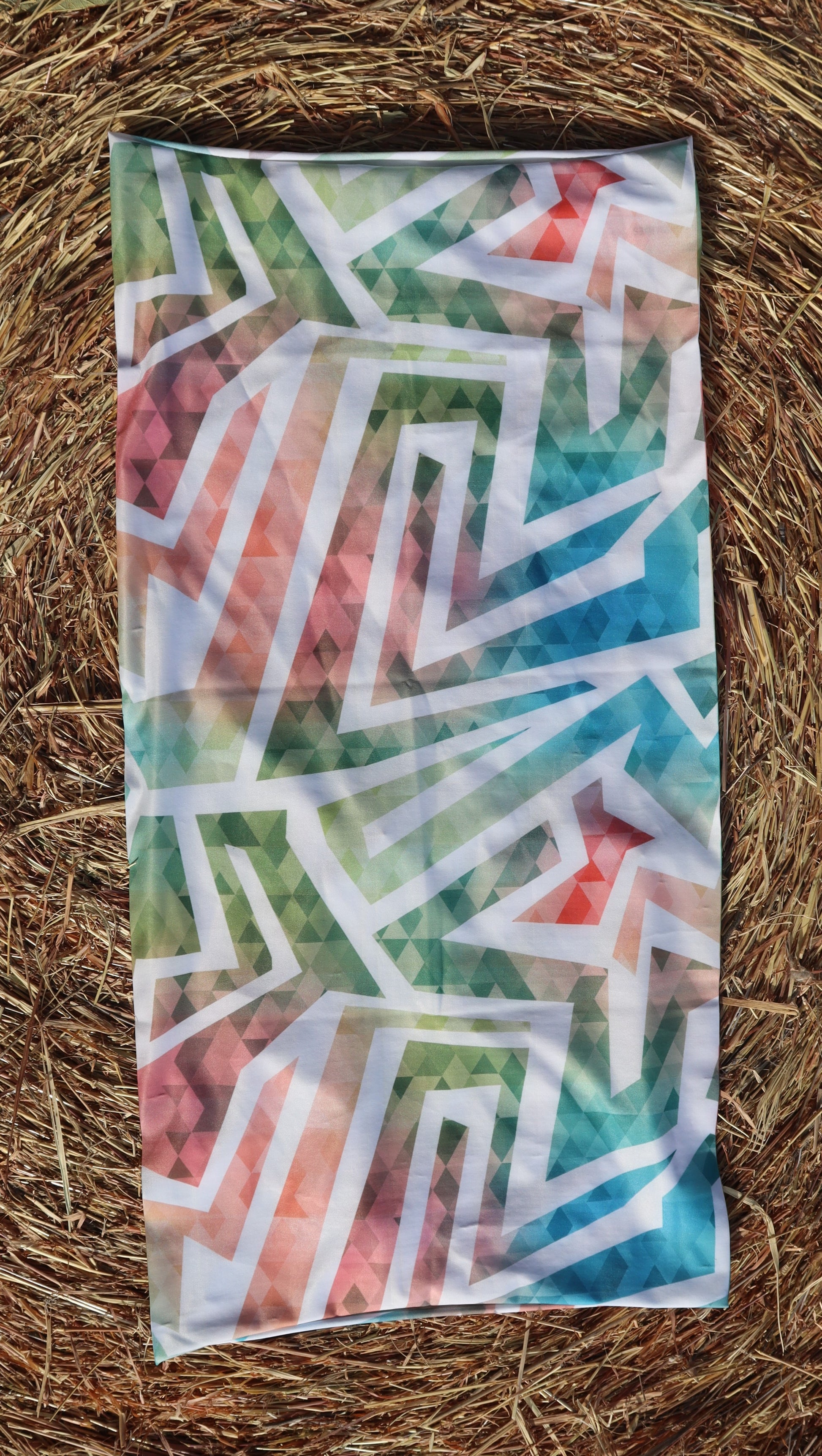 UV Protection Tube Scarf - Playful Abstract 2