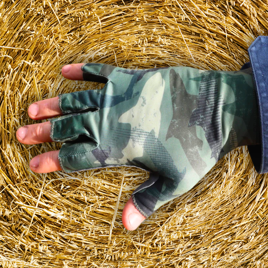 UPF50+  Fingerless Sungloves